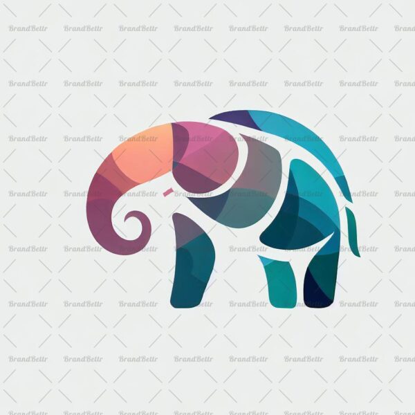 Abstrakter Elefant